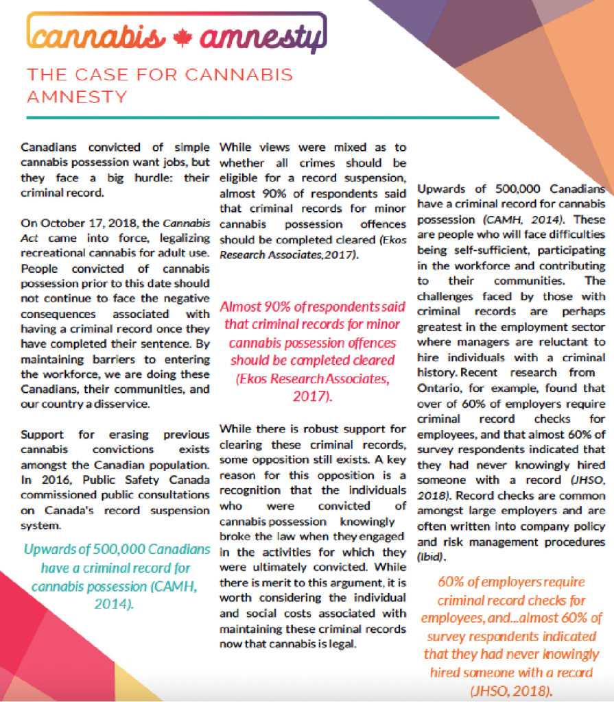 The Case for Cannabis Amnesty May-2019